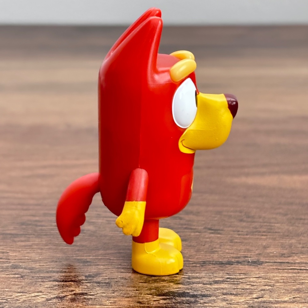 Bluey Bingo School Friend RUSTY Red Kelpie Dog Replacement Toy Figure - Picture 3 of 7